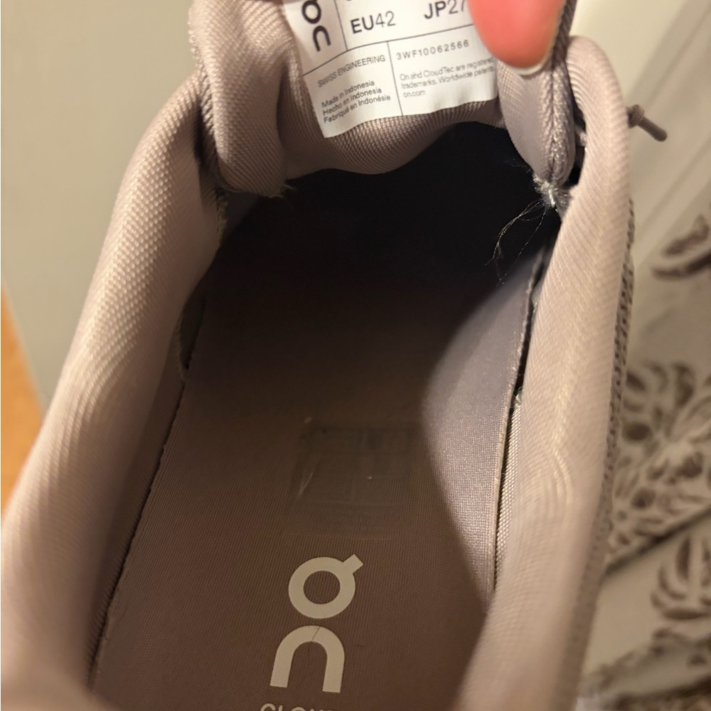 On Running Women’s Cloud Sneakers in Taupe - Picture 6 of 6
